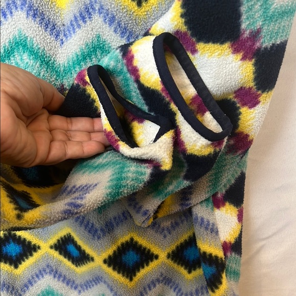 Patagonia Synchilla Snap t Timber Twist Multicolor Fleece Pullover size med - Picture 5 of 9